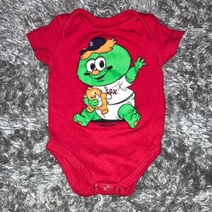 Boston Red Sox GEN2 onsies 3/6 months
